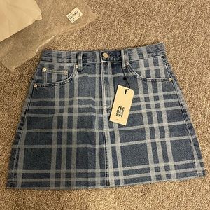 NWT ZGY Denim Skirt